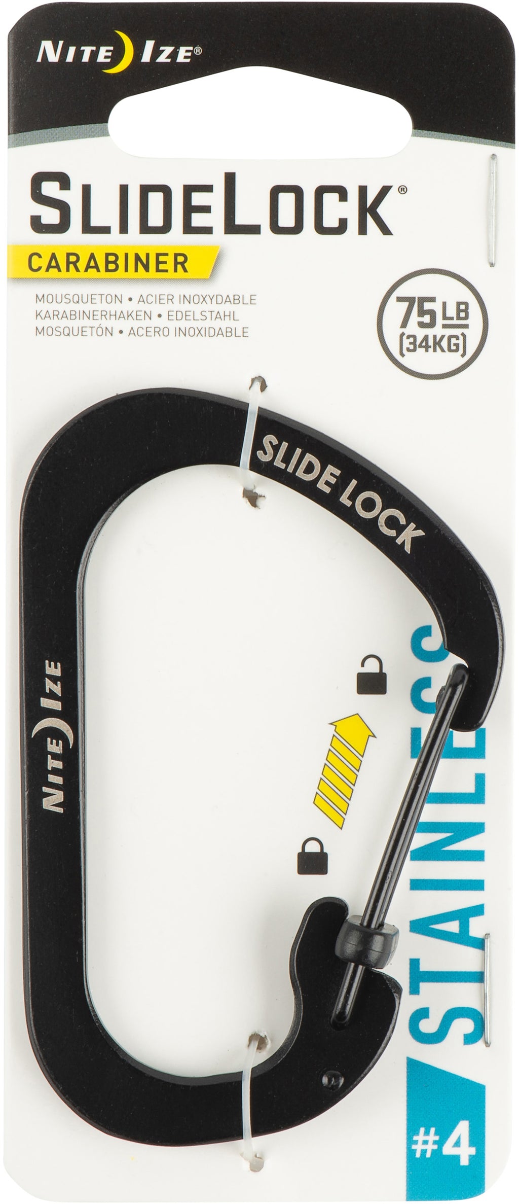 SlideLock Carabiner