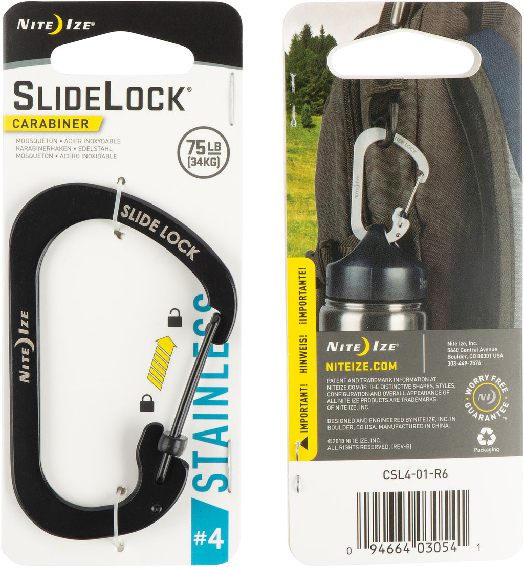 SlideLock Carabiner