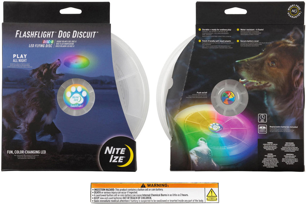 Flashflight Dog Light Flying Disc