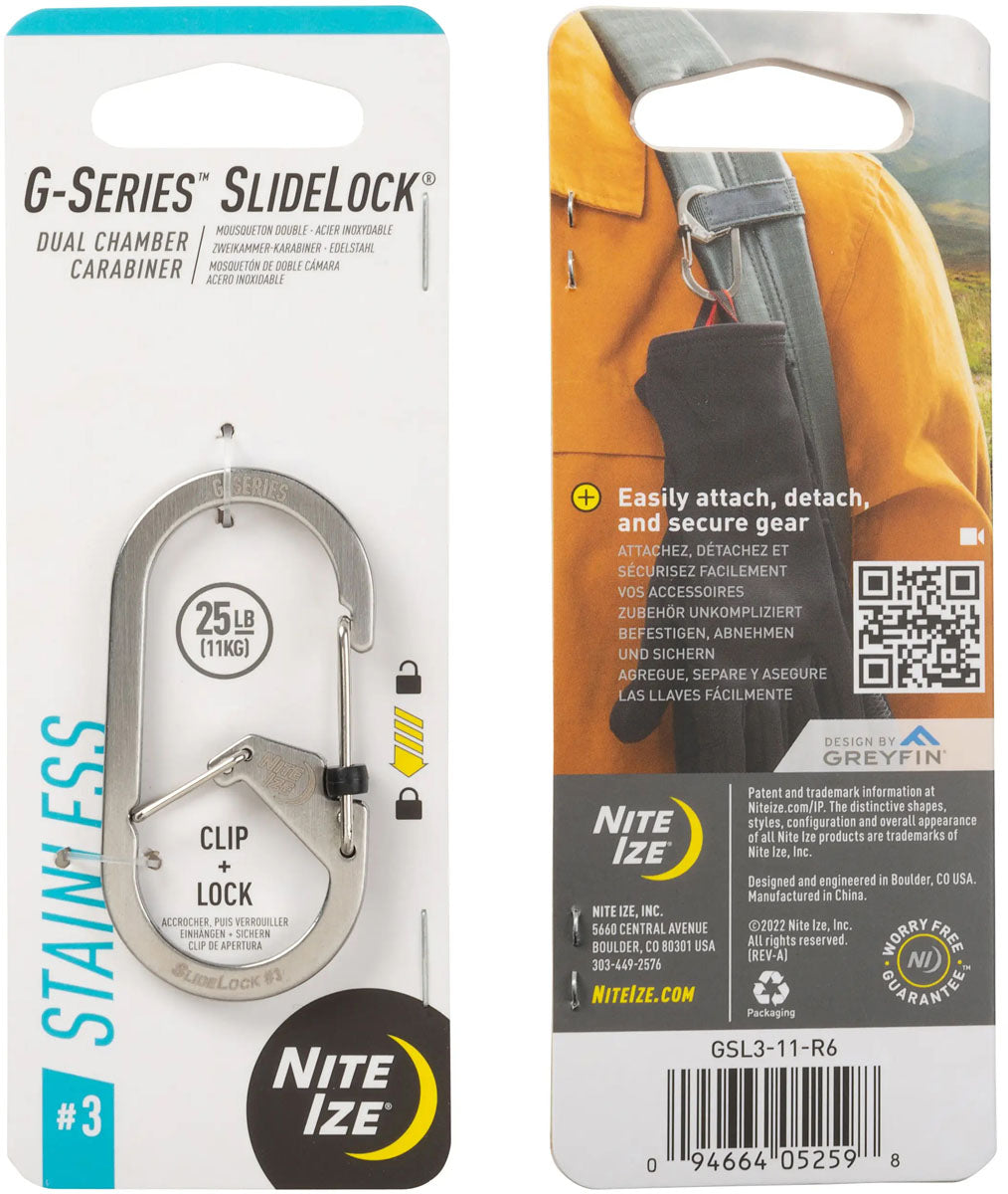 G-Series SlideLock Dual Chamber Carabiner #3