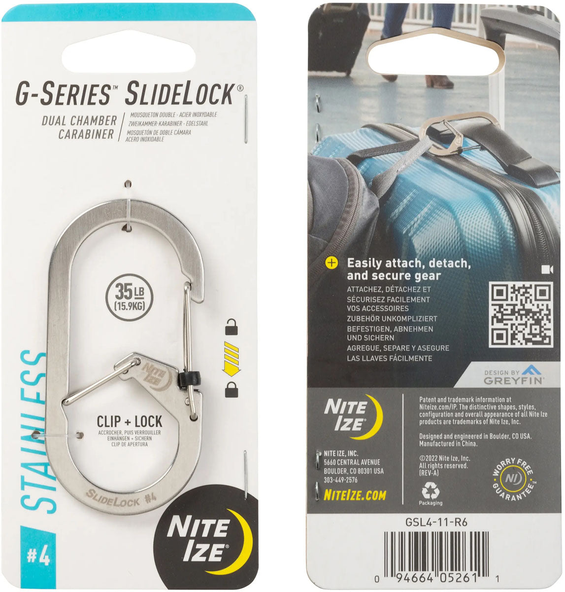 G-Series SlideLock Dual Chamber Carabiner #4