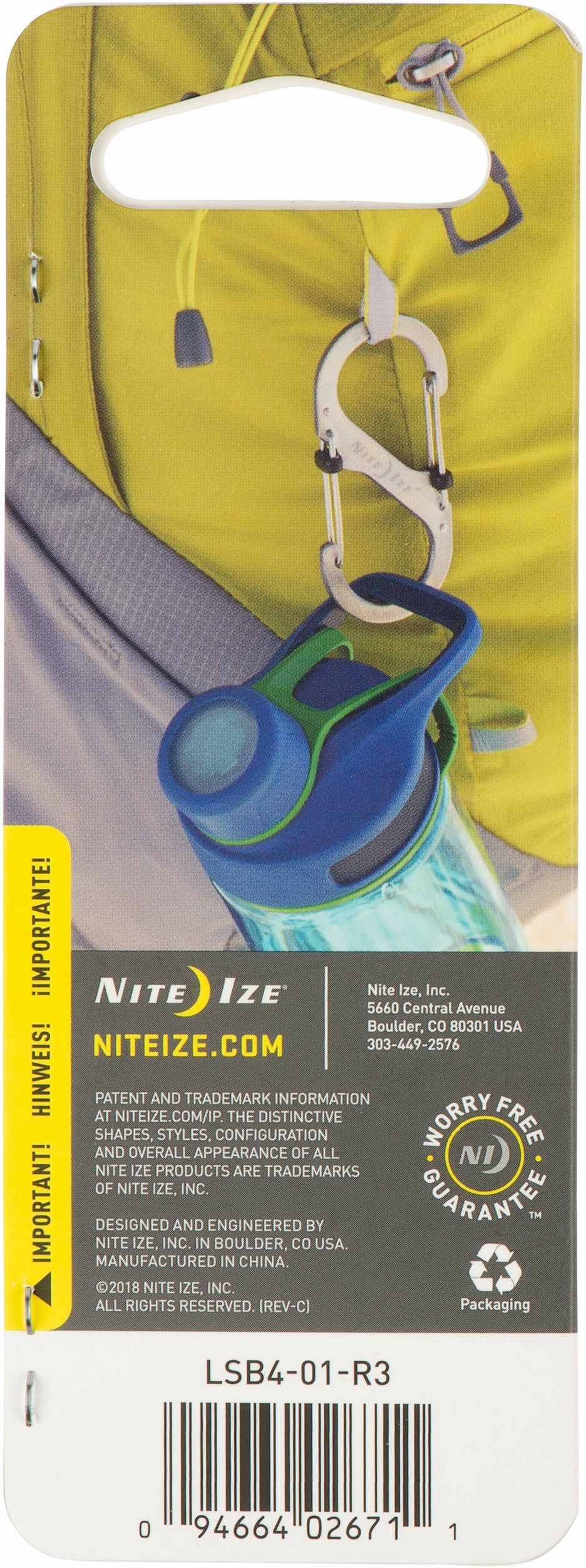 S-Biner SlideLock #4 Carabiner 