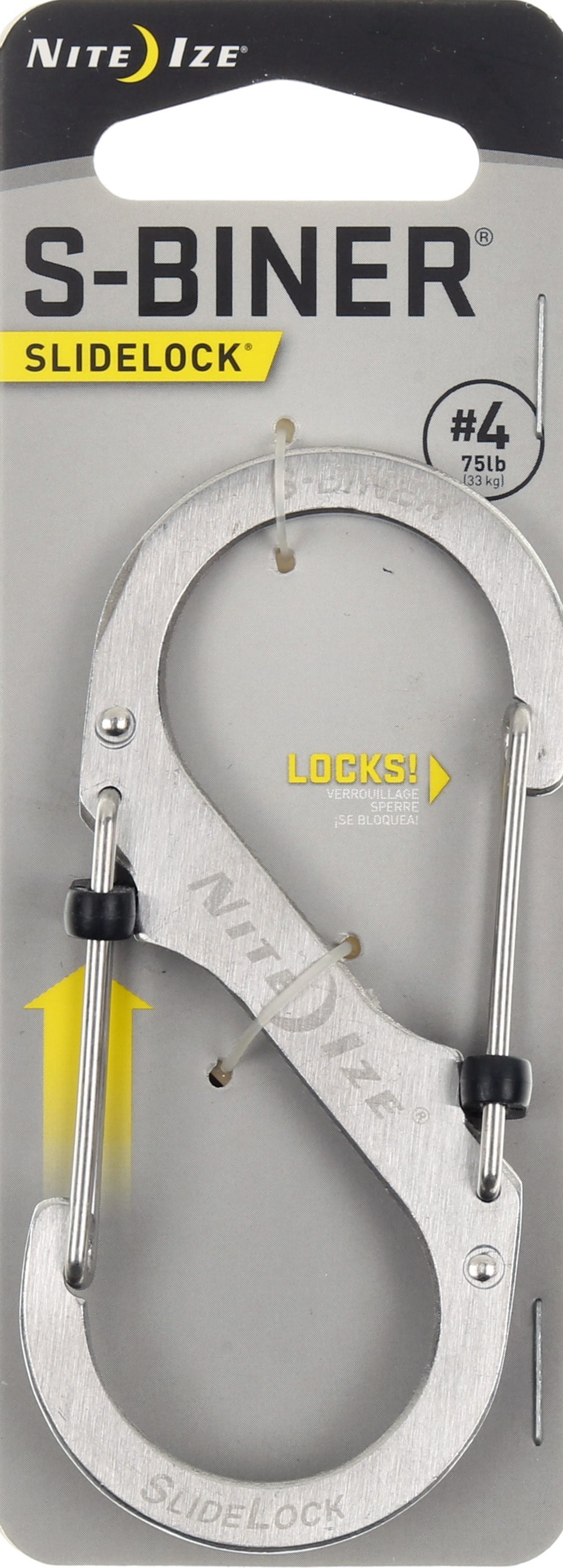 S-Biner SlideLock #4 Carabiner 