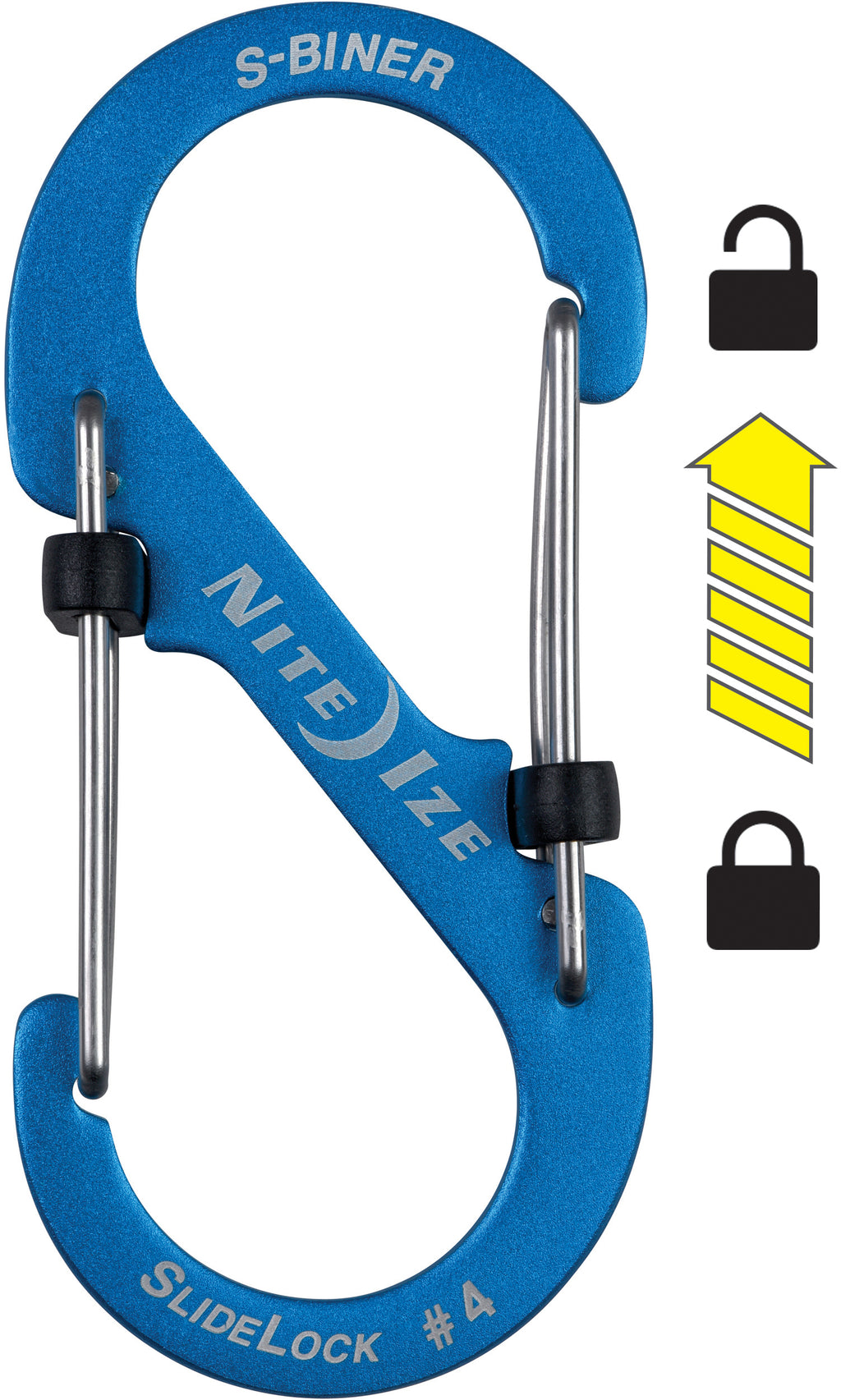 S-Biner SlideLock #4 Carabiner