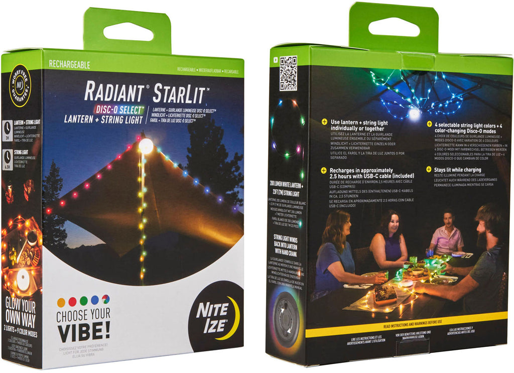 Radiant StarLit Lantern and String Light