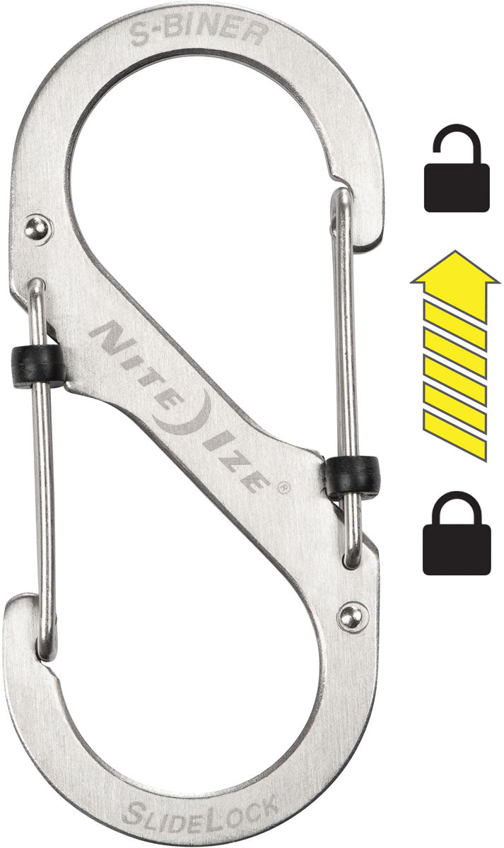 SlideLock Dog Leash Carabiner