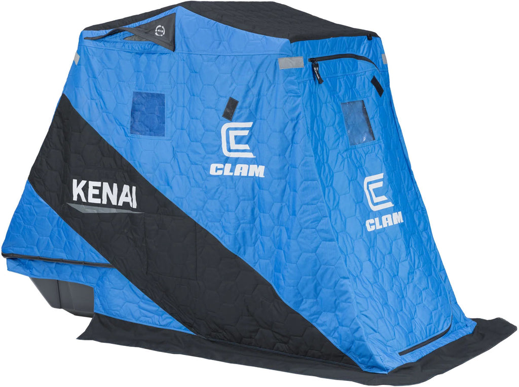 Kenai FishTrap Ice Fishing Sled Shelter - 1-Person
