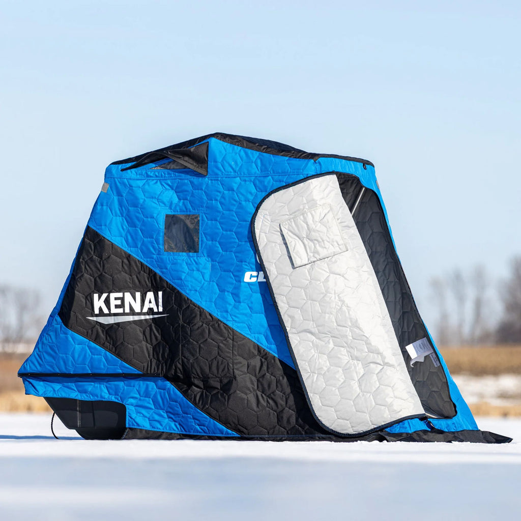 Kenai FishTrap Ice Fishing Sled Shelter - 1-Person
