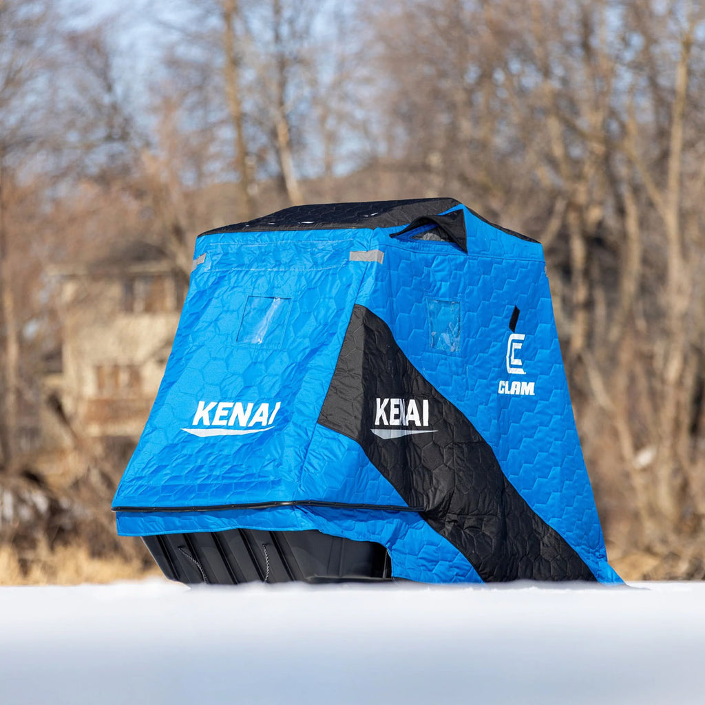 Kenai FishTrap Ice Fishing Sled Shelter - 1-Person
