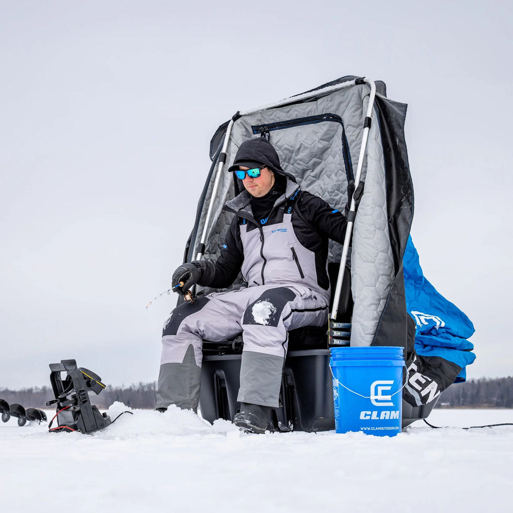 Kenai FishTrap Ice Fishing Sled Shelter - 1-Person