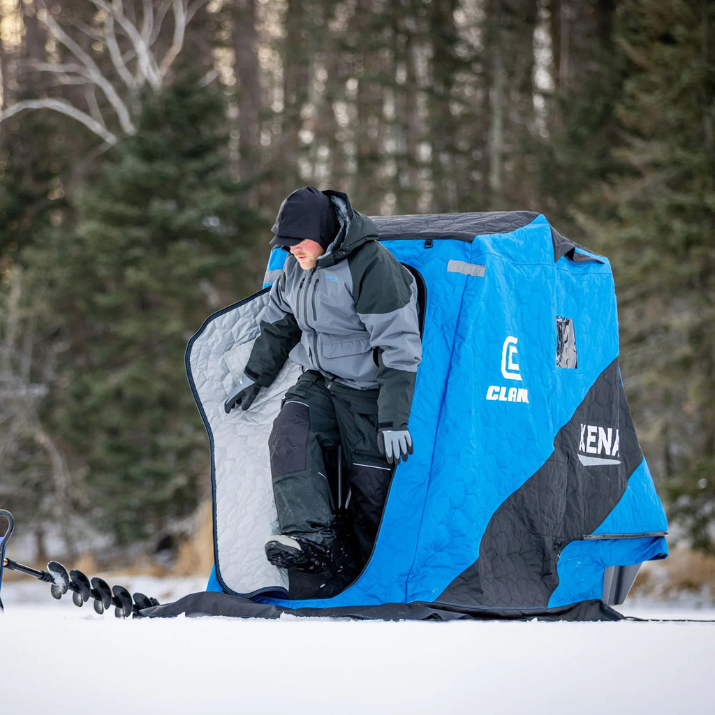 Kenai FishTrap Ice Fishing Sled Shelter - 1-Person
