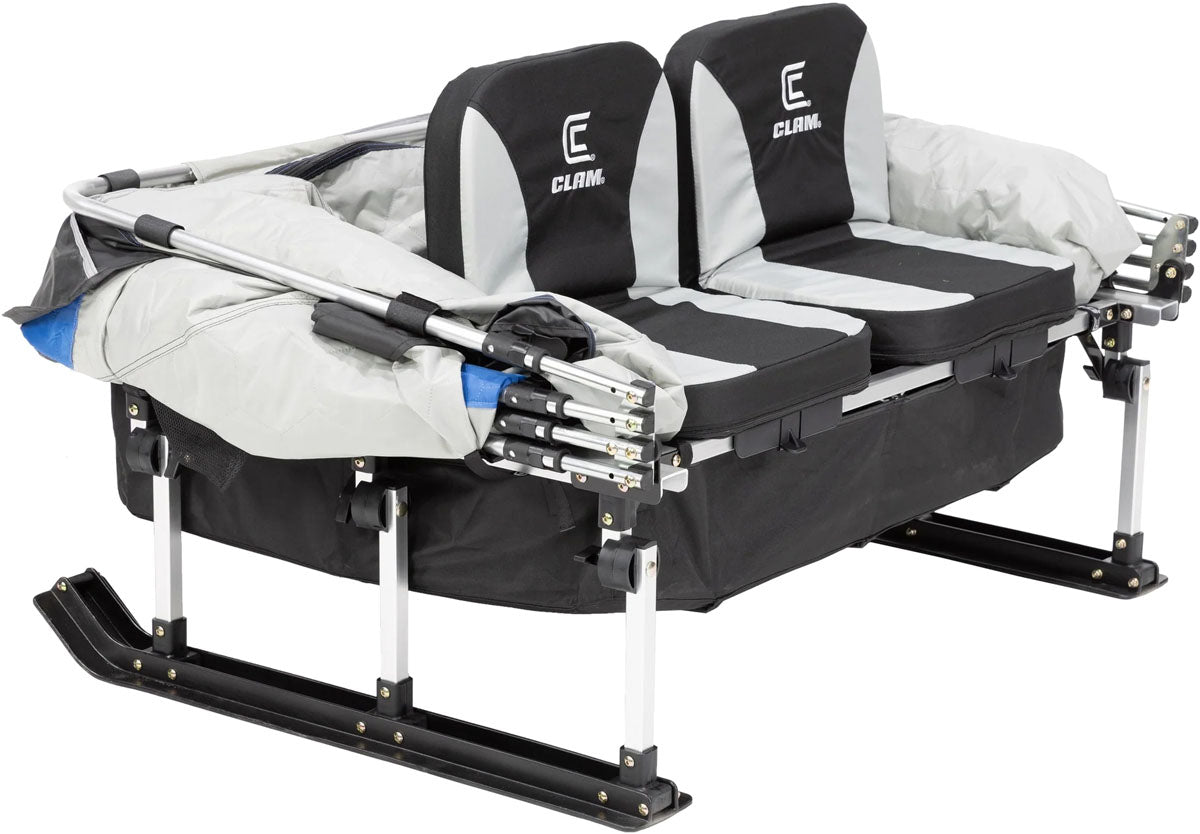 Pack Trap 2 Ice Fishing Sled Shelter - 2-Person