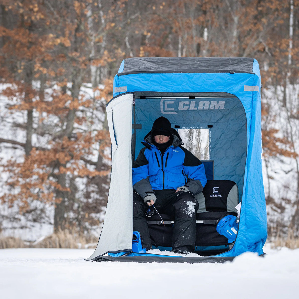 Pack Trap 2 Ice Fishing Sled Shelter - 2-Person