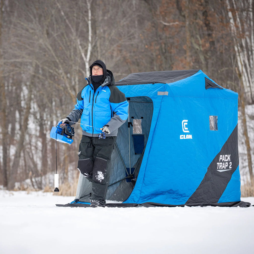Pack Trap 2 Ice Fishing Sled Shelter - 2-Person