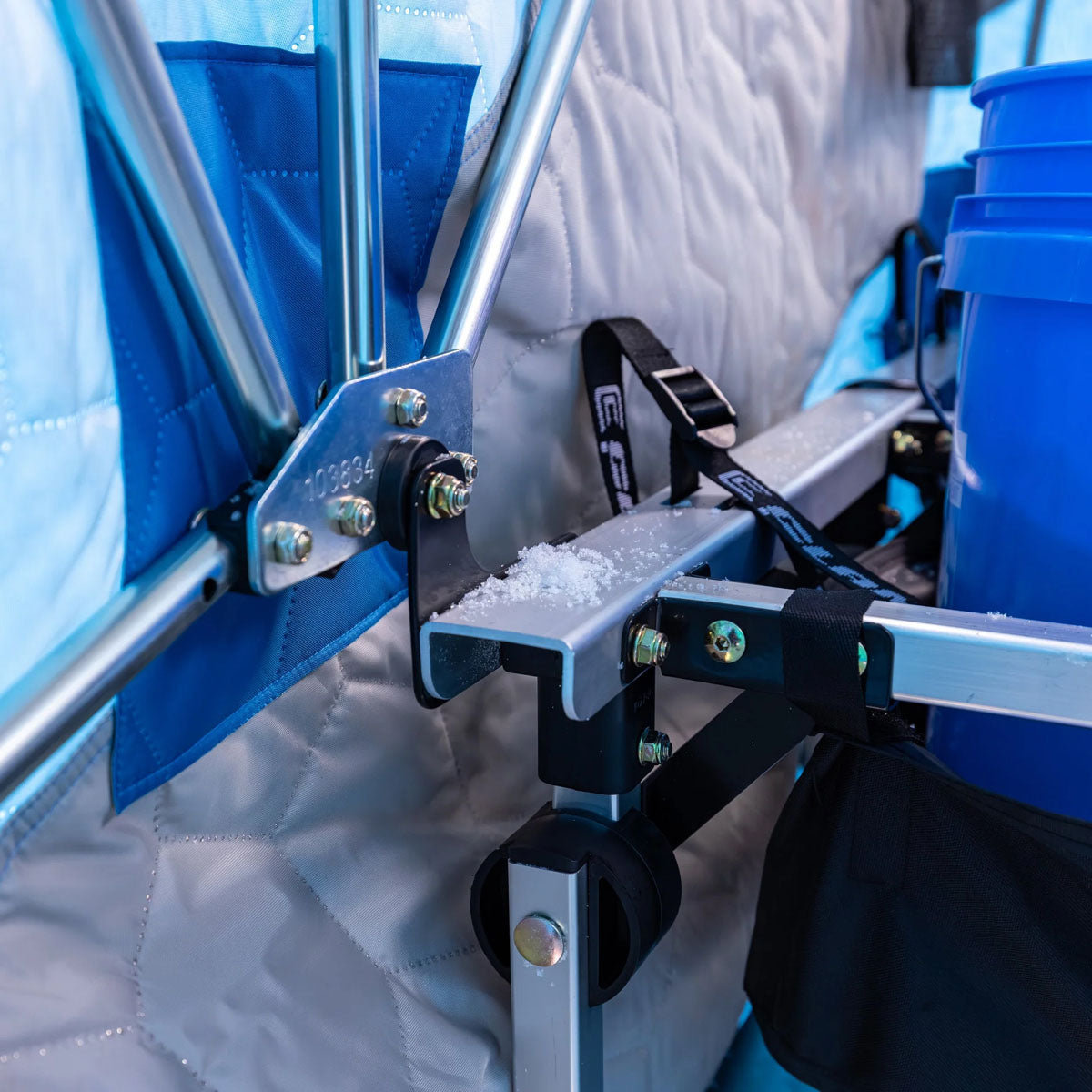Pack Trap 2 Ice Fishing Sled Shelter - 2-Person