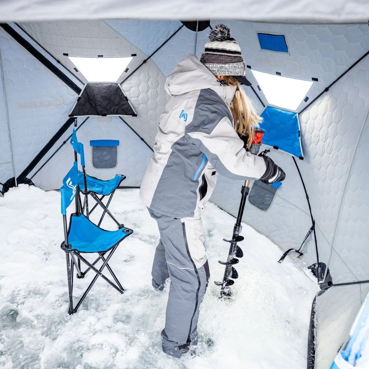X-600 Thermal Ice Fishing Shelter - 5-Person
