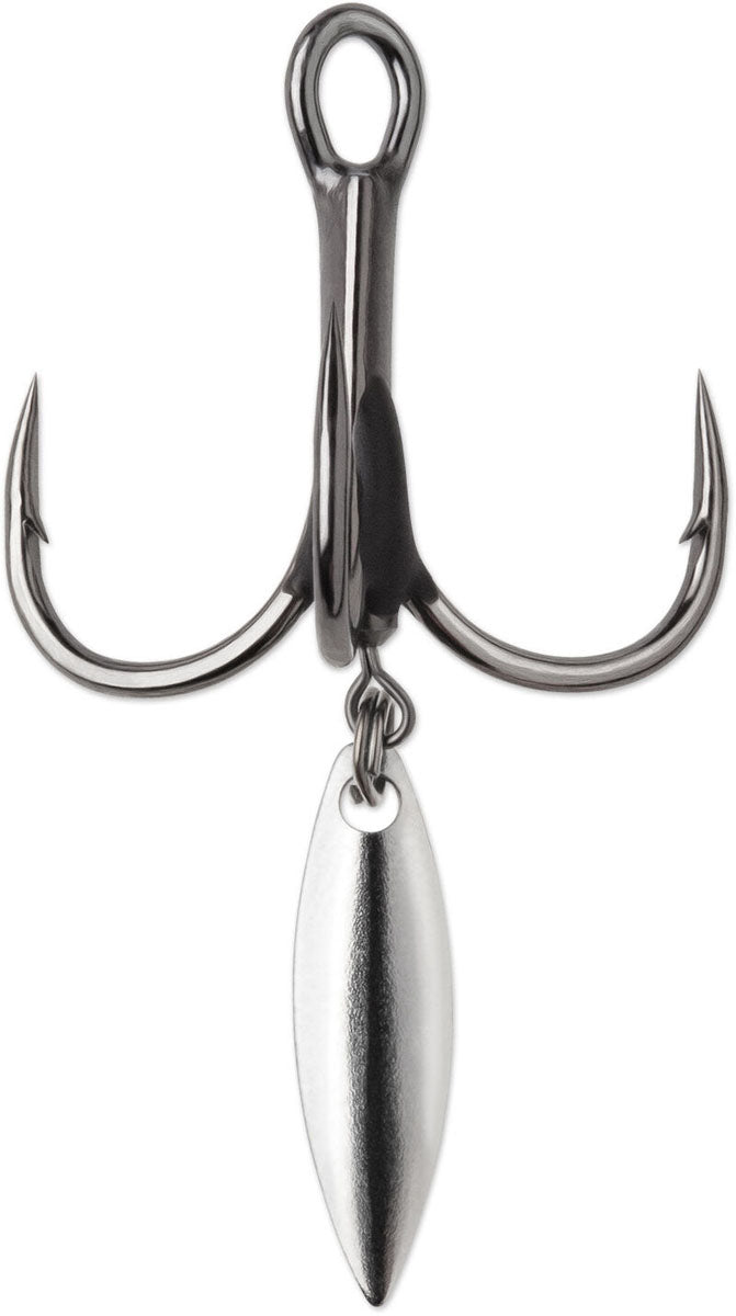Bladed Hybrid Short Treble Hook - 2/PK