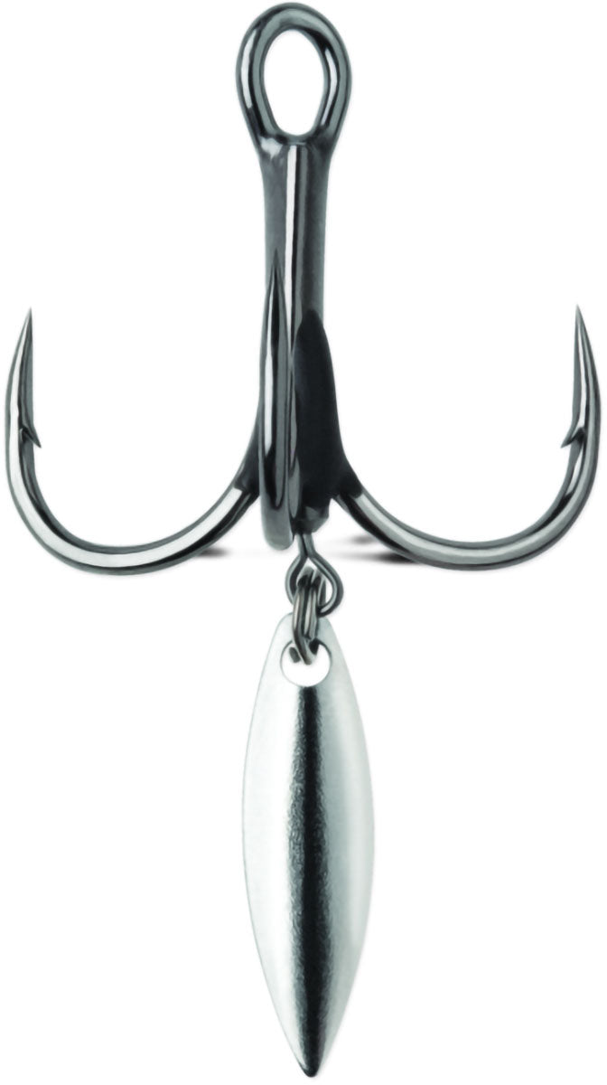 Bladed Hybrid Treble Hook - 2/PK