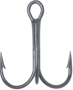 Round Bend Treble Hooks - 7/PK