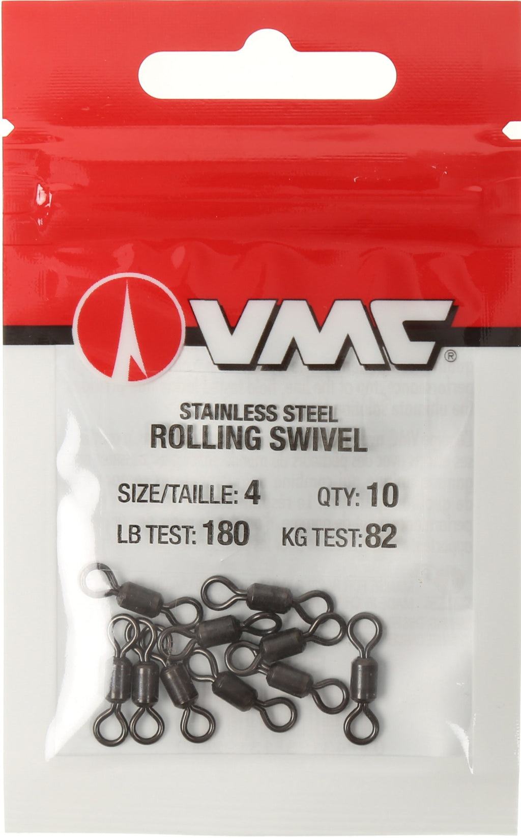 2-way Rolling Swivels - 10/PK
