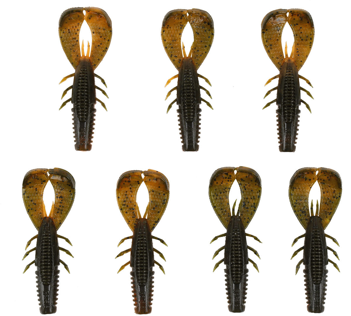 CrushCity Cleanup Craw Creature Bait - 7/PK
