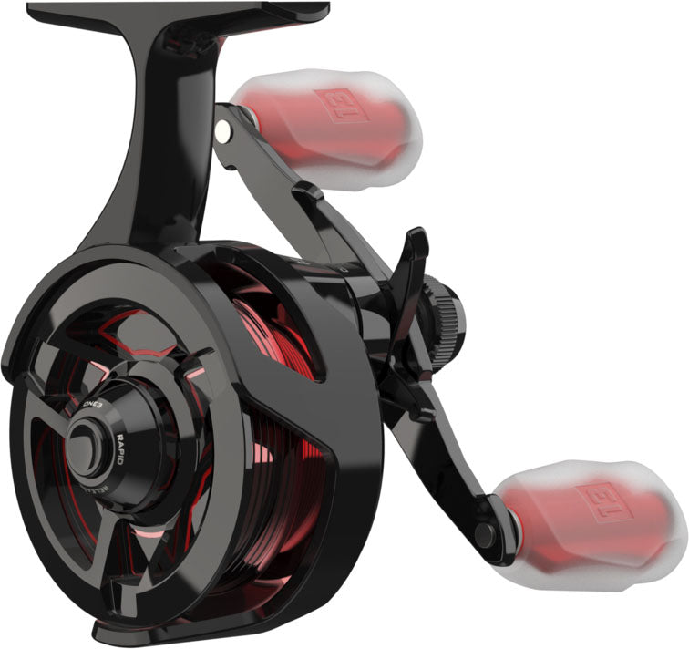 Descent Aluminium Left-Handed Ice Fishing Reel