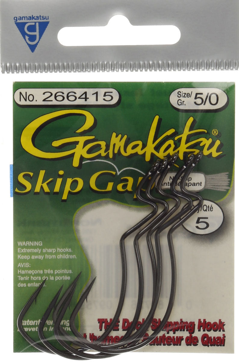 Skip Gap Worm Hook - 6/PK