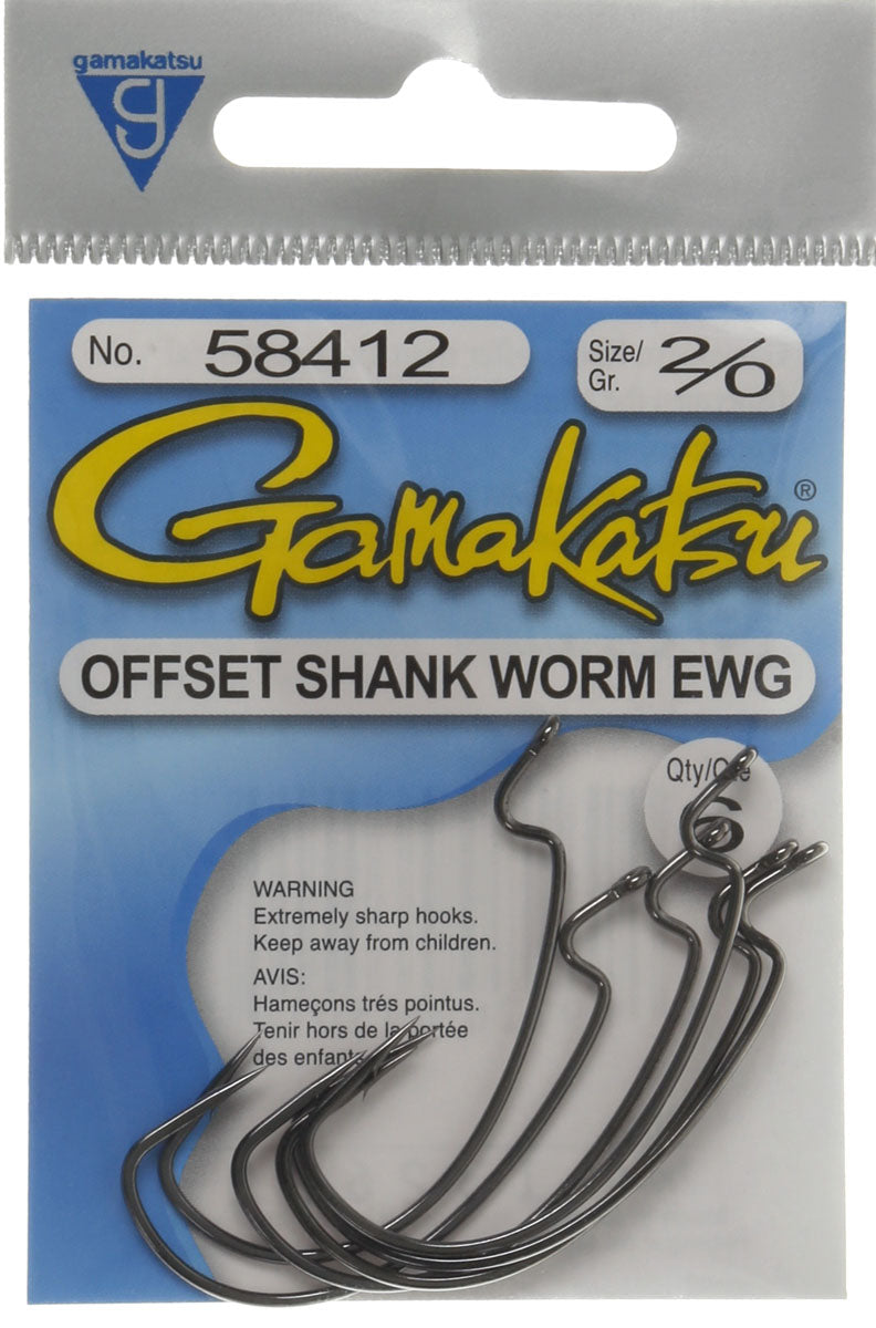 Superline EWG Worm Hook - 6/PK