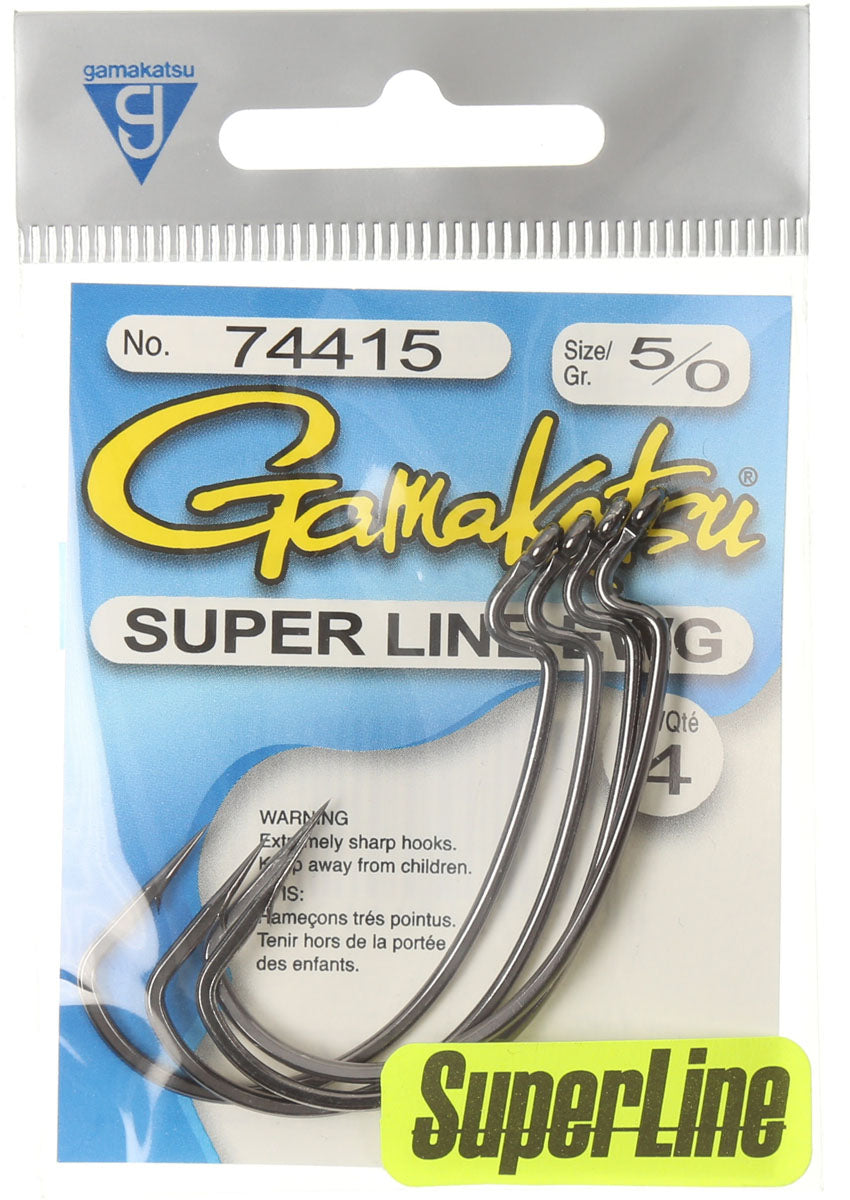 Superline EWG #5 Worm Hook - 6/PK