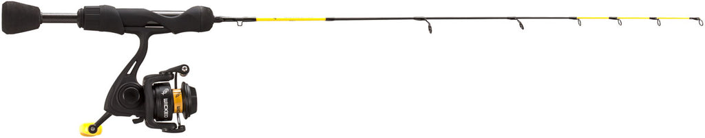Wicked Ice Hornet Ice Fishing Rod and Reel Combo