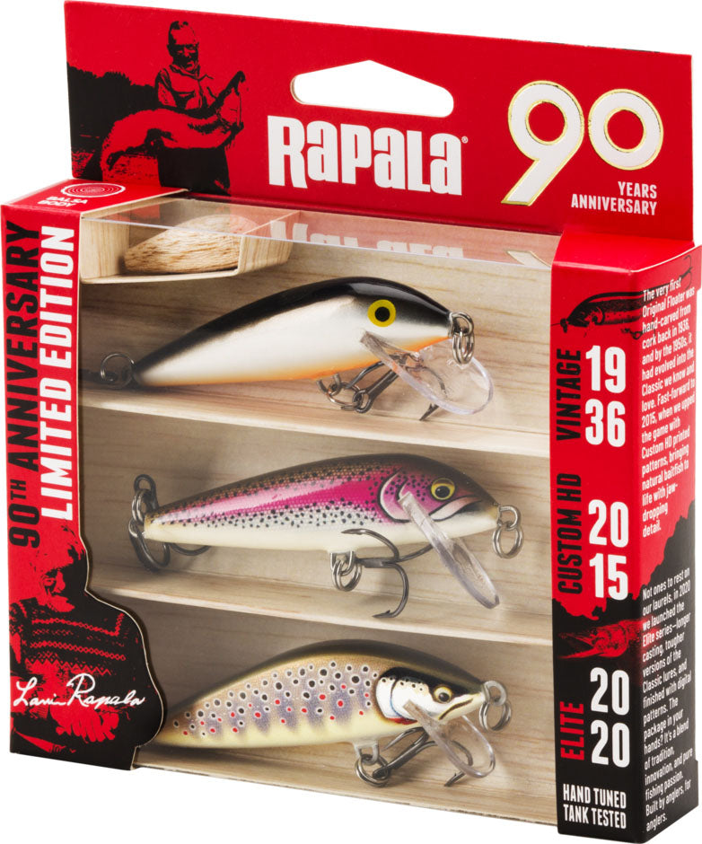 R90 Countdown Mid Naturistic Hard Bait Kit - 3/PK