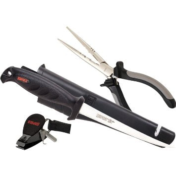 Fishing Fillet Knife, Pliers and Line Clipper Set