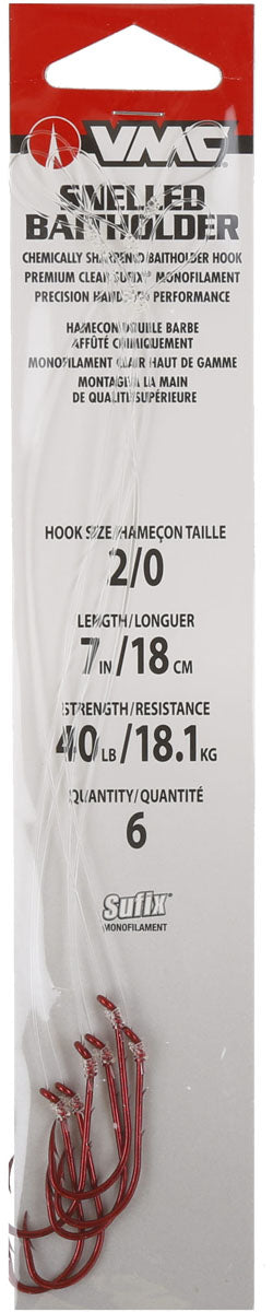 Baitholder Snell Hooks - 6/PK