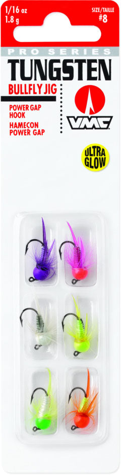 Tungsten Bullfly Jig head Kit