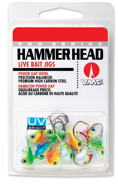 Hammer Head 1/4 oz. Jig Head Kit - 10 Pack