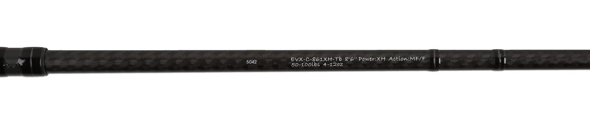 EVX Carbon Bass Baitcasting Rod - 1 pc
