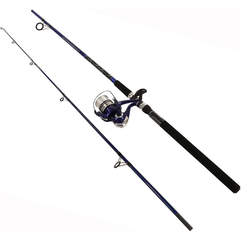 Fin Chaser X-Series Spinning Rod and Reel Combo - 2 pcs