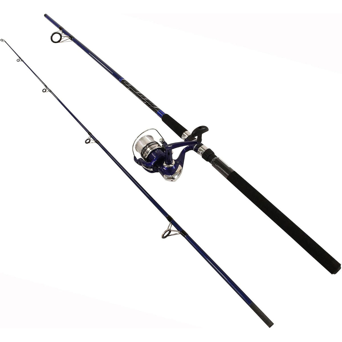 Fin Chaser X-Series Spinning Rod and Reel Combo - 2 pcs