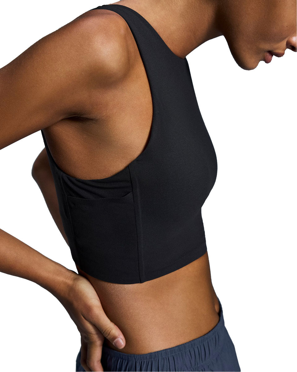 Core 2-in-1 Crop Workout Tank Top - Women's 