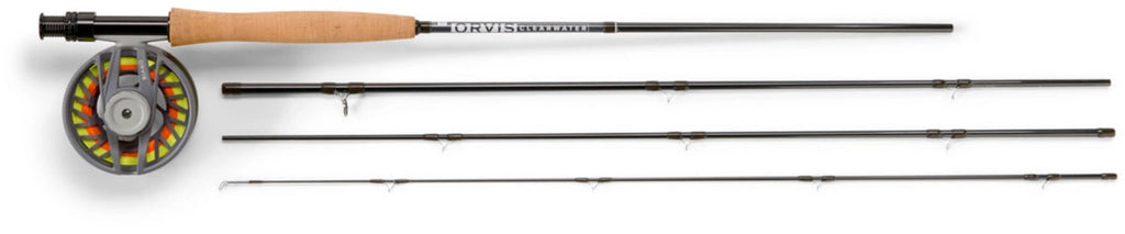 Clearwater Fly Rod and Reel Combo - 4 pcs