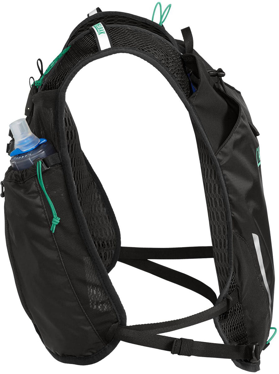 Trail Run Hydration Vest with Quick Stow Soft Flasks