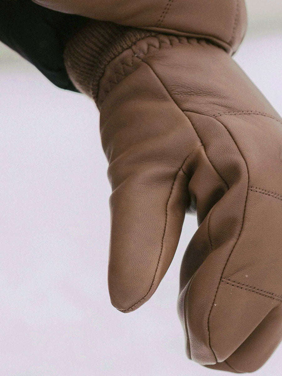 Luna Leather Mittens - Women’s