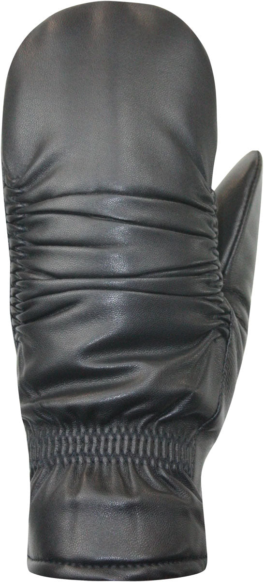 Boxer Leather Mittens - Women's