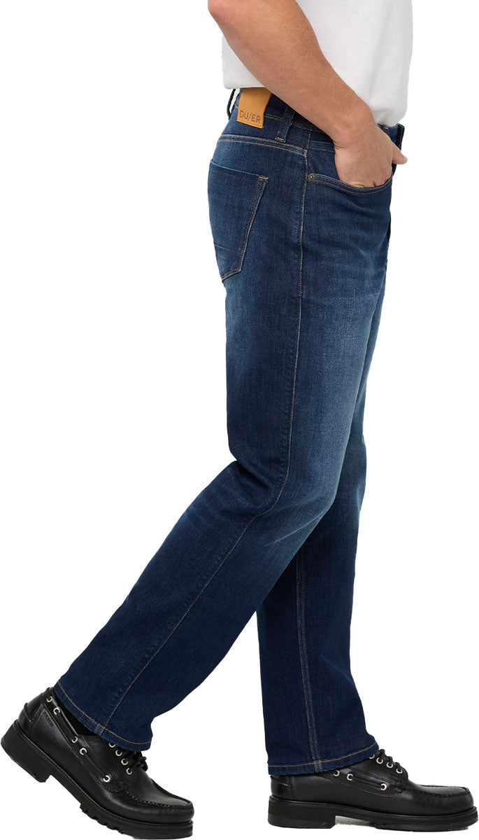 Performance Denim+ Relaxed Straight Denim Pants - Men's