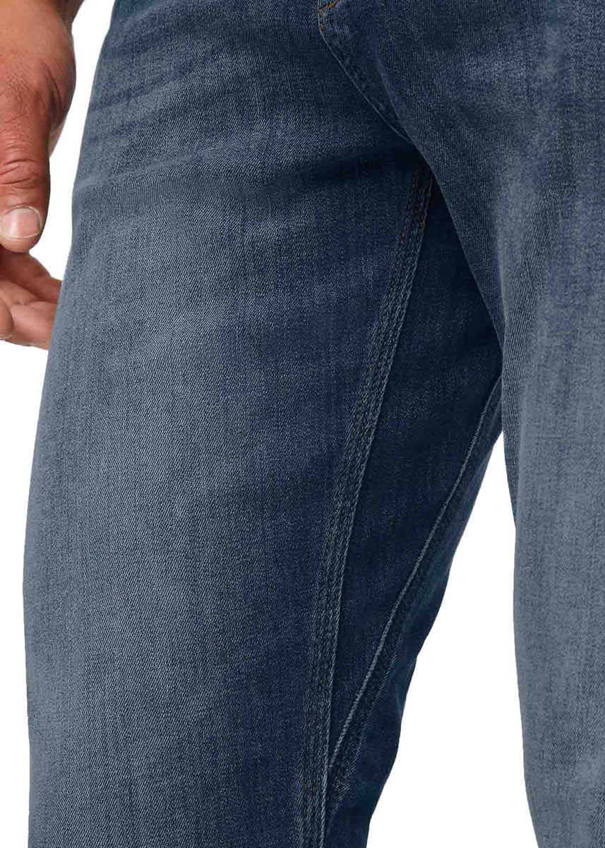 Performance Relaxed Taper Denim Pants - Men's