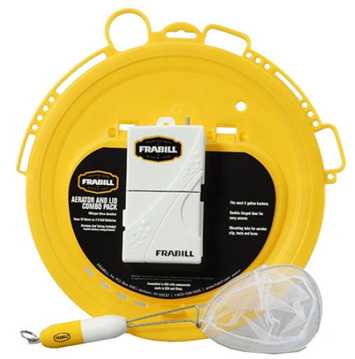 #1420 Deluxe Aerator & Bait Lid Combo