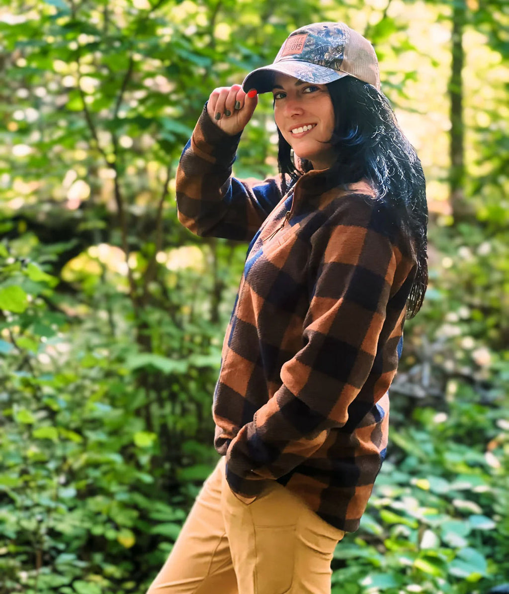 Hunting Long Sleeve Half Zip - Women's