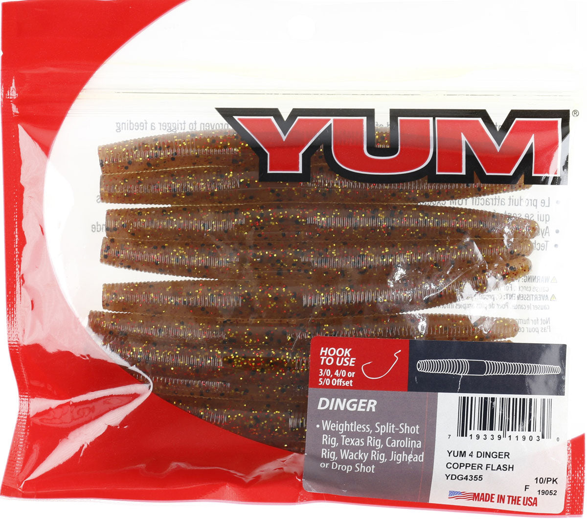 Dinger 4 in. Lure Soft Bait