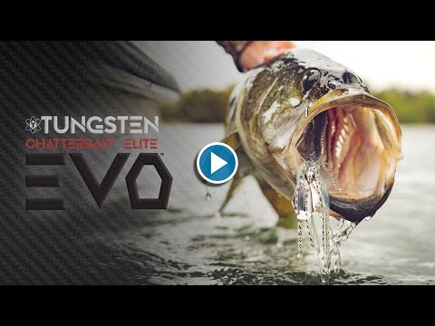 Tungsten ChatterBait Elite Evo Bladed Swim Jig - 3/8 oz.