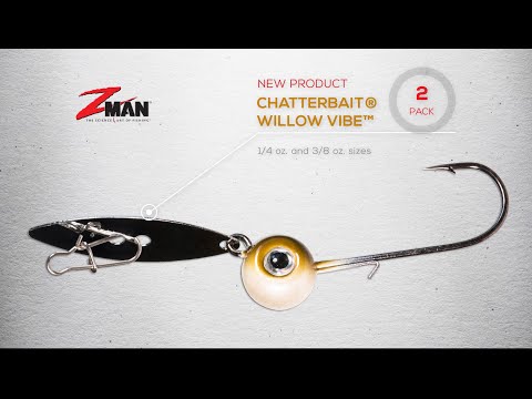 ChatterBait WillowVibe Spinnerbait - 3/8 oz.